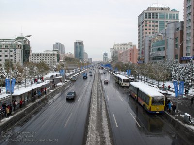 A snowy morning