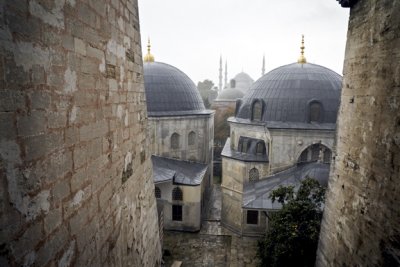 Blue Mosque From Aya Sofya #0511