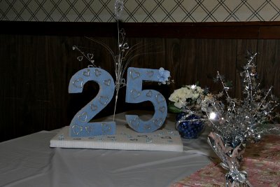 Becky & Norms 25th Anniversary