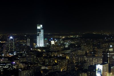 The city lights