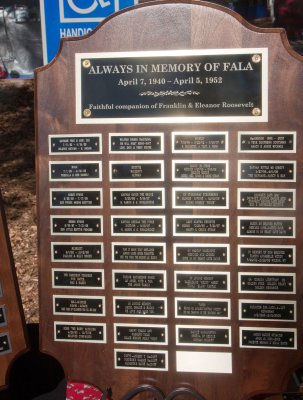 FALA MEMORIAL PLAQUES