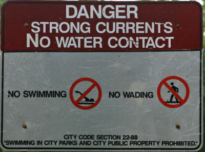 Danger:  Strong Currents