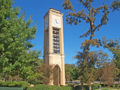 Carillon on UT Tyler campus