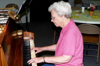 And on the piano - Irene