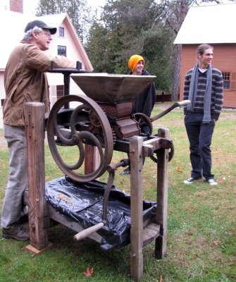 Apple Fest Cider Making