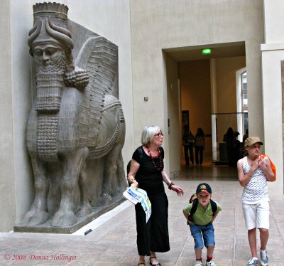 Bas Relief at the Louvre