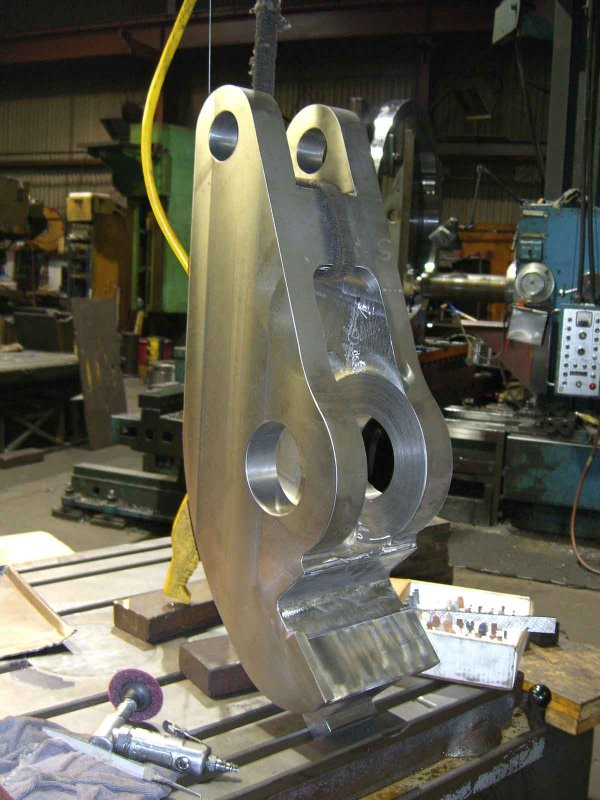 The finished product makes copper tubing