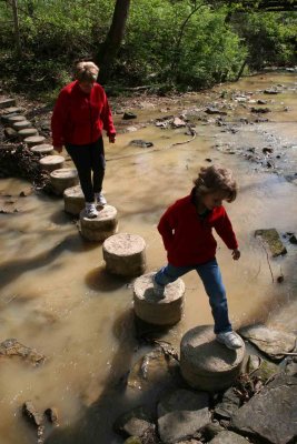 walking on water