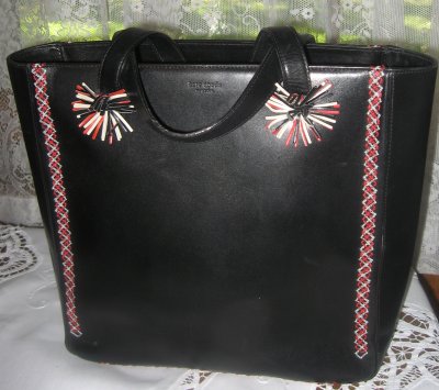 black chabon tassel tote