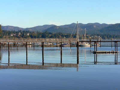 View from Whiffen Spit near Sooke (T'sou-Ke)