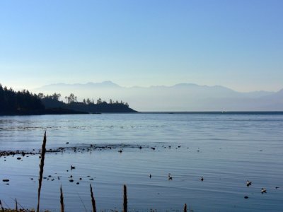 View from Whiffen Spit near Sooke (T'sou-Ke)