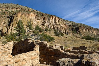 Bandelier Park ruins