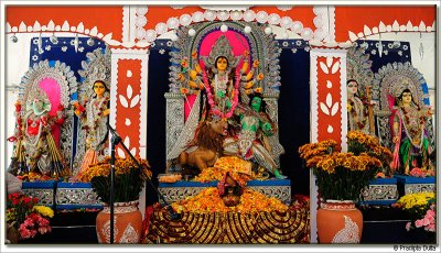 Durga Puja at Prabasi