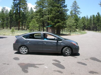 I'm not getting out of the car