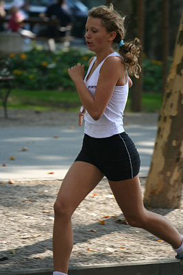 Marathon runner