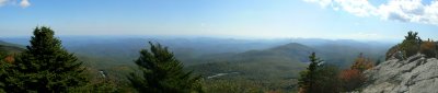 Panorama from Grandfather Mountain