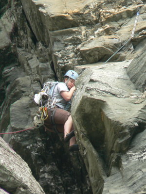 Rock climbing at Table Rock - July 4, 2008 [gallery]