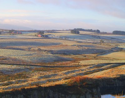 Hadrian's Wall;the vallum