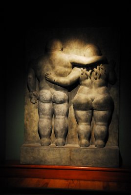 Fernando Botero sculpture