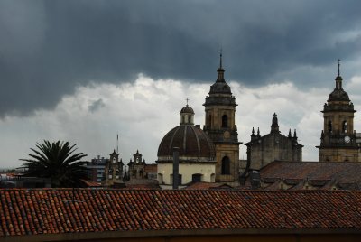 Rooftops in Bogota