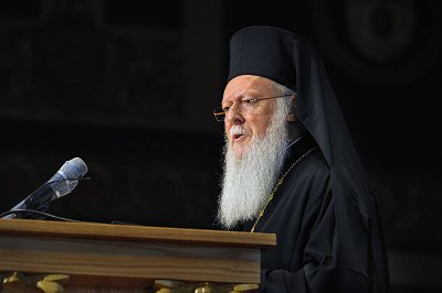 Visit of Patriarch Bartholomew I to Georgetown University 11/03/09