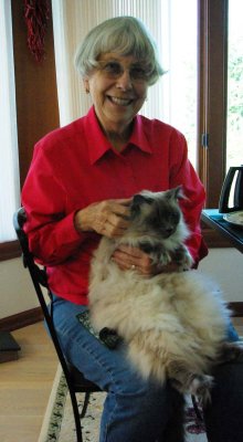Carol and Miss Kitty