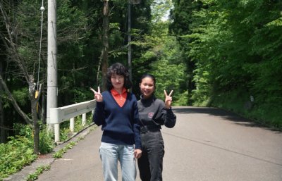 Dao and Chieko in Hakone