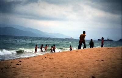 Beach scene in Na Trang