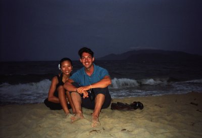 Final night on the beach in Na Trang