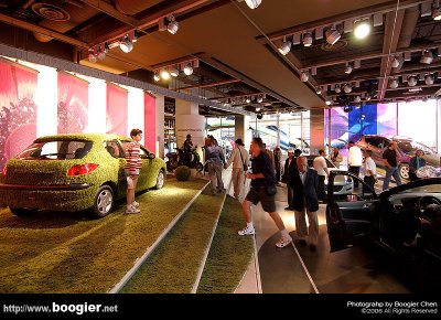 Showroom of Peugeot