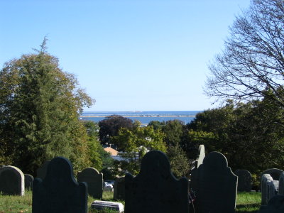 Burial Hill Plymouth Rock