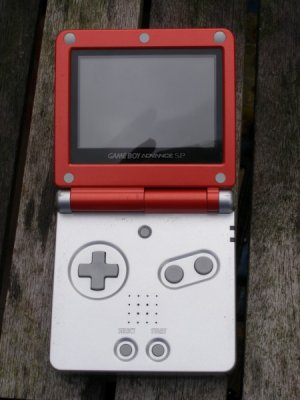 Gameboy Advance SP - Mario edition