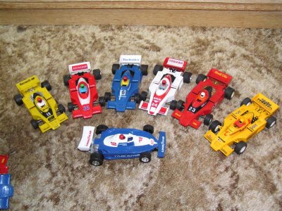 80/90s F1 cars