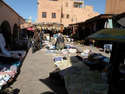 a flea market