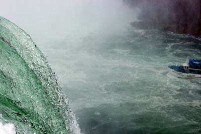 the canadian falls and maid of the mist