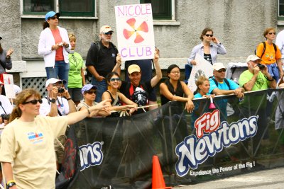 the gang cheering me on