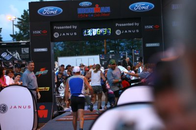 me finishing