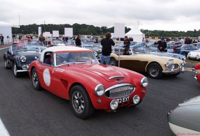 HEALEY 3000 RALLY CAR AT LE MANS CLASSIC