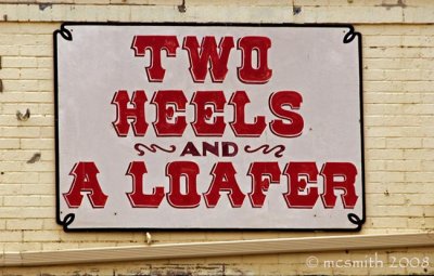 Two Heels and a Loafer