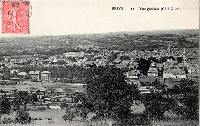 BRIVE - 27- Vue Générale (Côté Ouest)