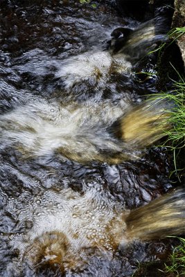 The colours of running water