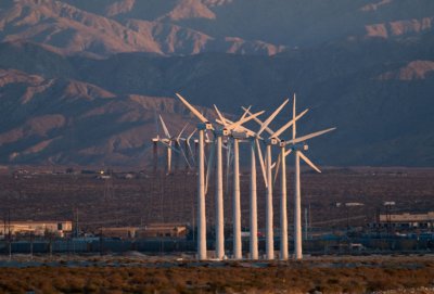 Wind turbines, Palm Springs