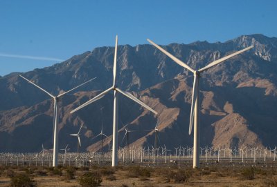 Wind turbines, Palm Springs