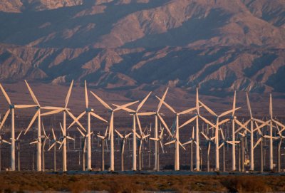 Wind turbines, Palm Springs