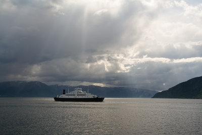 ferry Svany on Sognefjord