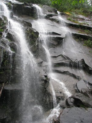 part of the waterfall