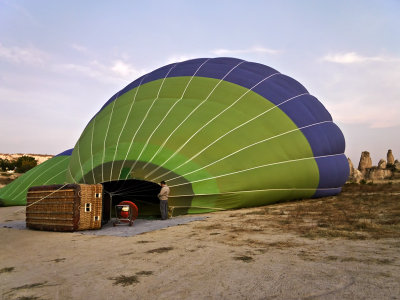 Hinchndo el globo de aire