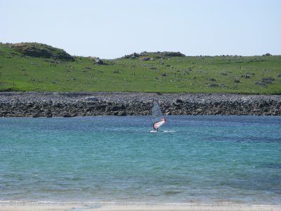 Windsurfing at Shawbost