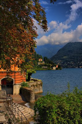 Villa D'este on Lake Como