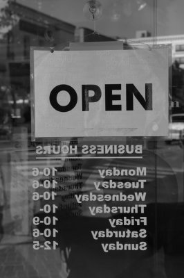 Open...WHEN